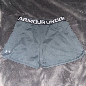 Gray Under Armour shorts